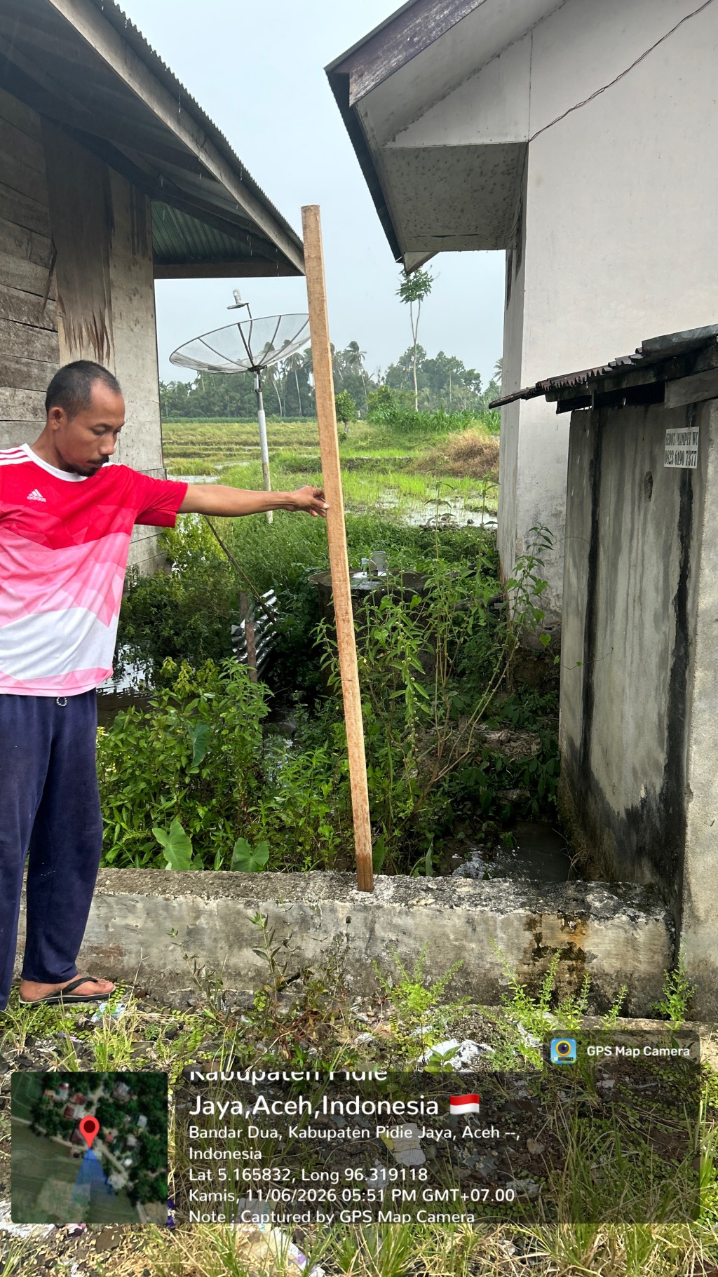 Foto bioteg Tanah wakaf Gampong Blang Miroe